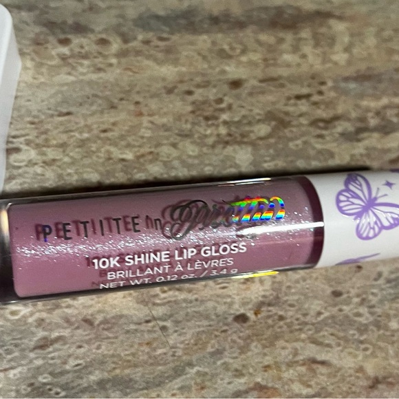 Petite 'n Pretty Dream Land Eye & Cheek Palette & Pink Cloud 10k Shine Lipgloss - Picture 9 of 16